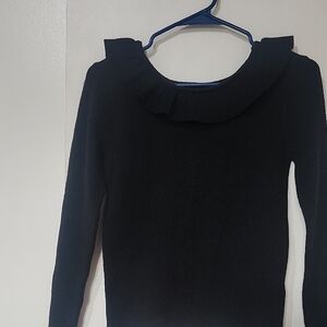 Elegant Black Women's Sweater